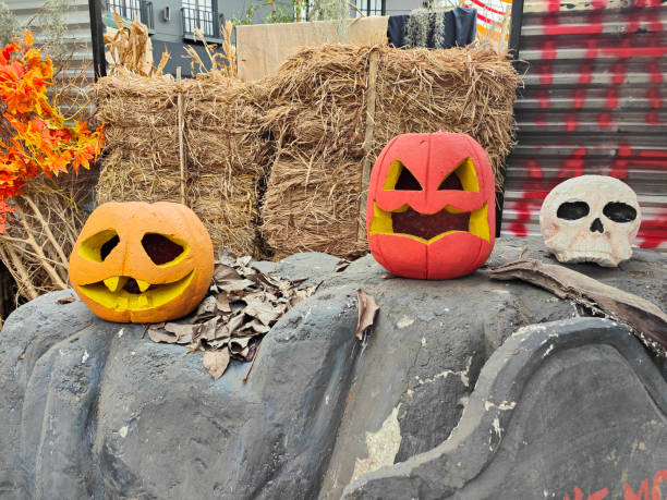 istock Halloween Jack O' lantern Pumpkin Decoration 1434301828