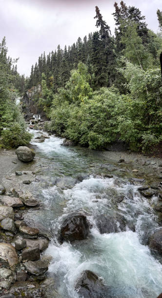 istock River view of Liberty Falls Alaska. 1434303929