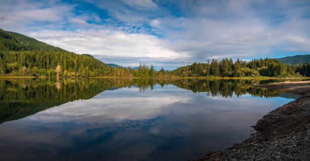 istock Lakeside Reflections On Vancouver Island 1434305768