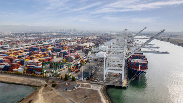 istock Port of Oakland Cargo Ships 1434311935