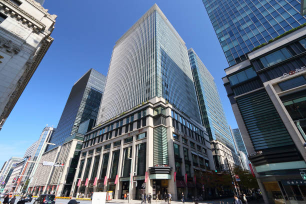 Nihonbashi, Chuo-ku, Tokyo - November 18, 2019 : COREDO Nihonbashi has unique stores such as one-of-a-kind shops covering the entire life scene of clothing, food, housing, and play.