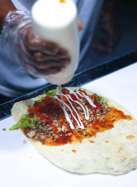 istock The process of making kebabs with chili sauce 1434331769
