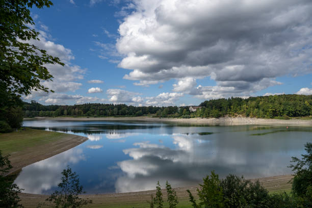 istock Henne lake, Meschede, Sauerland, Germany 1434335256