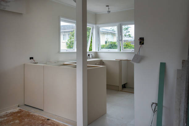 istock Residential home renovation with unfinished new kitchen 1434335324