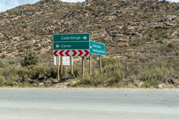 istock Junction between Katbakkies road and Ceres to Matjiesrivier road 1434336381