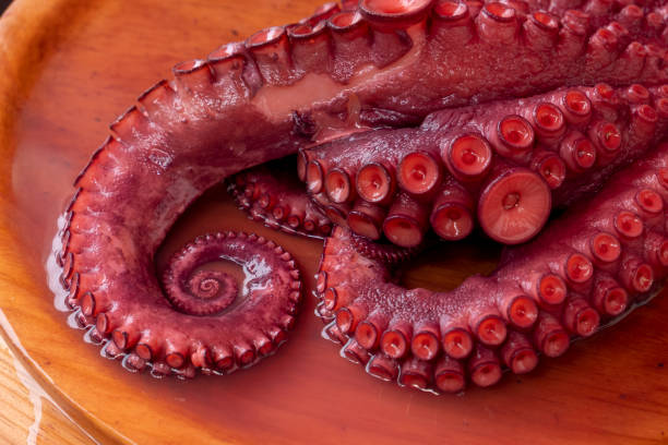 istock octopus tentacles cooked in the Galician style, pulpo a feira 1434353338