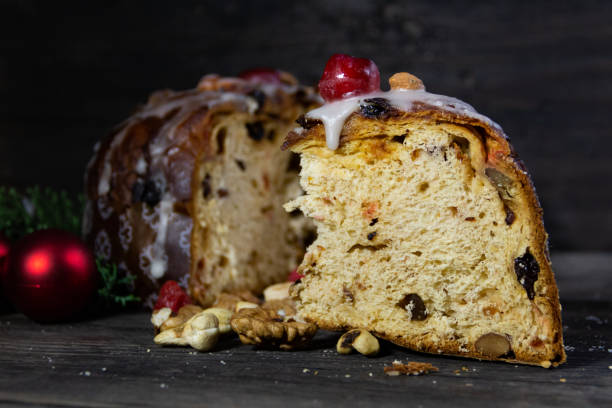 istock Panettone with fruits for Christmas 1434357915