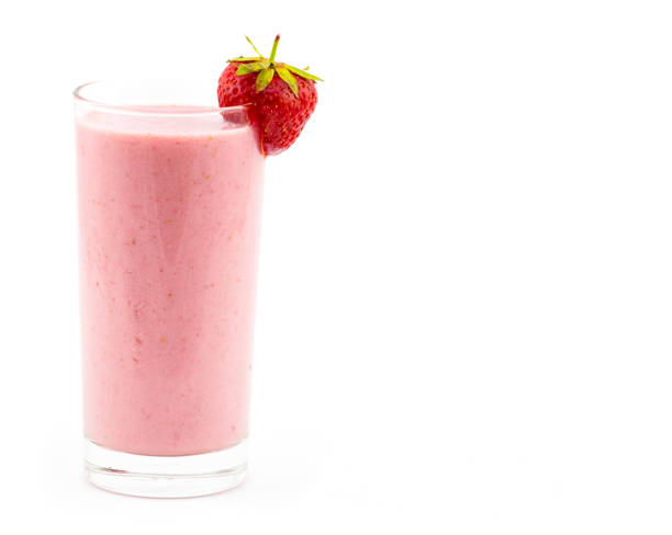 istock Strawberry smoothie with fresh strawberry 1434358114