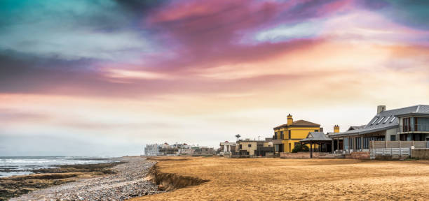Namibia, Swakopmund ,flats by the ocean high real estate value,