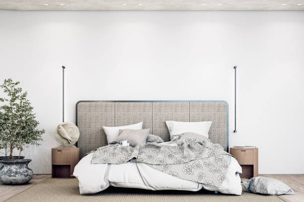 istock Luxury bedroom with decoration and copy space 1434380011