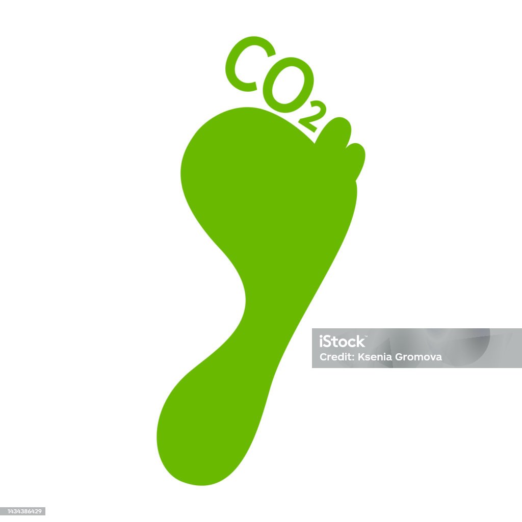 C02 Vector Carbon Footprint C02 Vector Isolated Symbol Stock Illustration ...