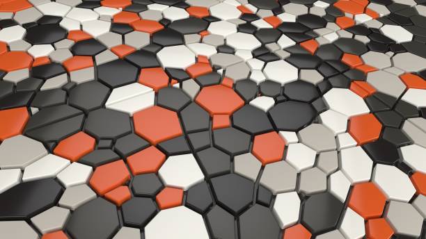 istock 3D Geometric Abstract Twist Background 1434391558