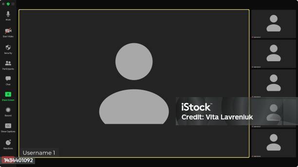 Video Call Window Frame Video Conference Calls Window Overlay Application For Social ...