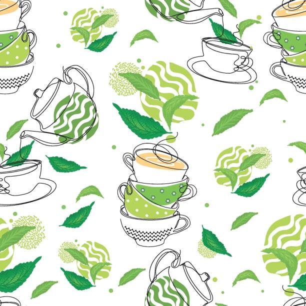 Pouring Tea Pattern 410+ Pouring Tea Sketch Stock Photos, Pictures & Royalty-Free Images ...