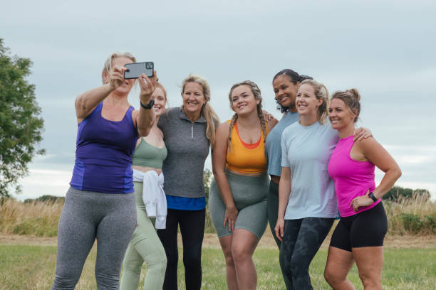 istock Fitness Club Selfie 1434404374