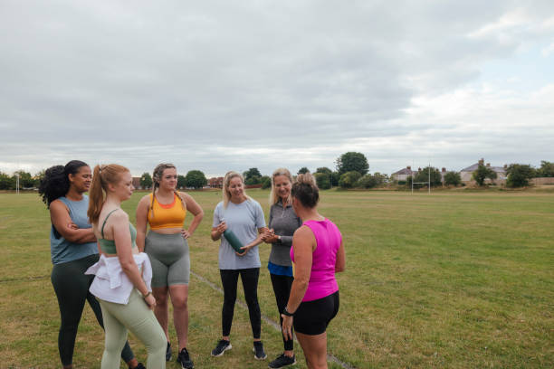 istock Discussing Fitness Plans 1434405396