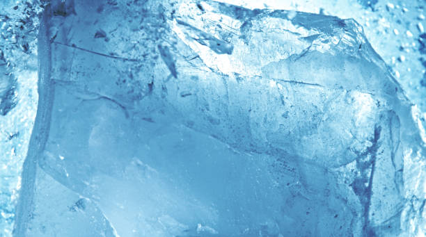 istock A network of cracks on a piece of blue ice 1434407869