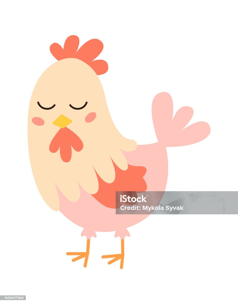 Phim Hoạt Hình Gà Trang Trại Động Vật Vector Minh Họa Hình minh ...