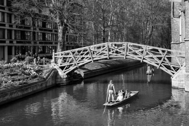 Free Stock Photo of River and Bridge in Black and White | Download Free ...