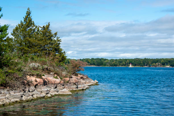 istock Beau Rivage Island overlooking the St. Lawrence River 1434422845