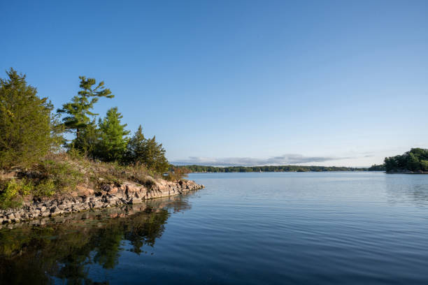 istock Beau Rivage Island overlooking the St. Lawrence River 1434422863
