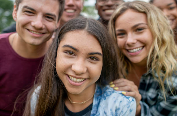 istock Group Portrait of Teens 1434431291