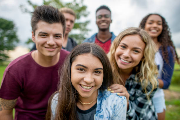 istock Group Portrait of Teens 1434431325