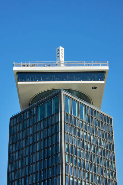 istock A'DAM Tower with blue sky at Amsterdam-Noord 1434433817