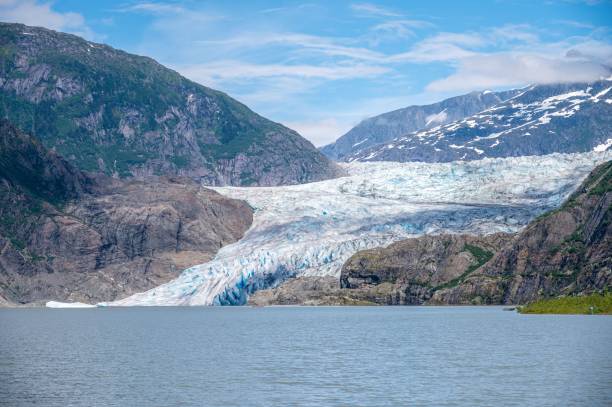 istock Mendenhall Glacier and glacial lake 1434439774
