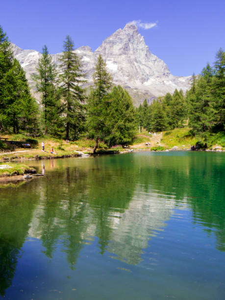 istock Blue Lake, Aosta Valley, Italy 1434443243