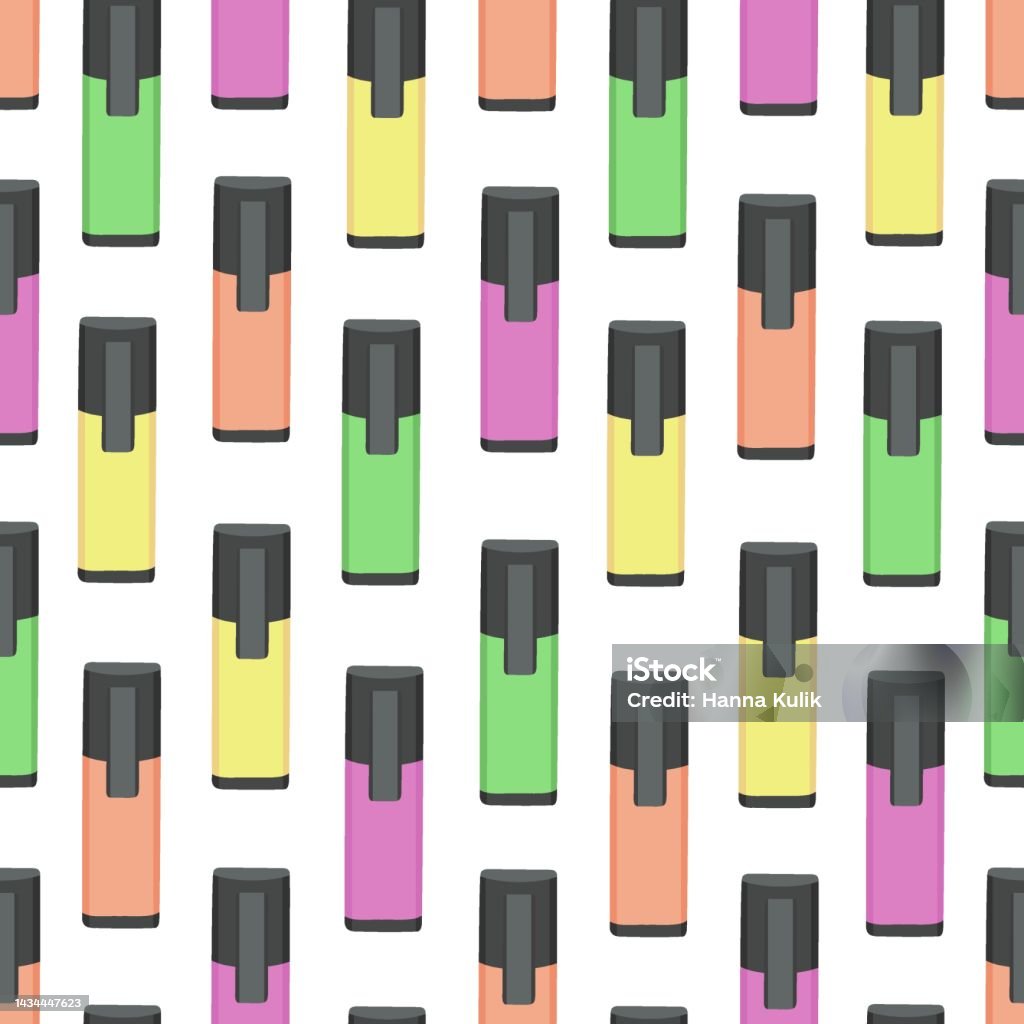 Background Using Marker Pattern Markers Pattern Stock Illustration - Download Image Now - Advice ...