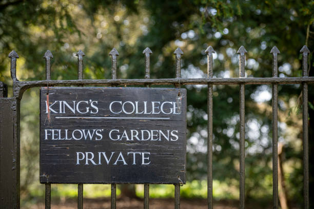istock Kings College garden entrance 1434447674