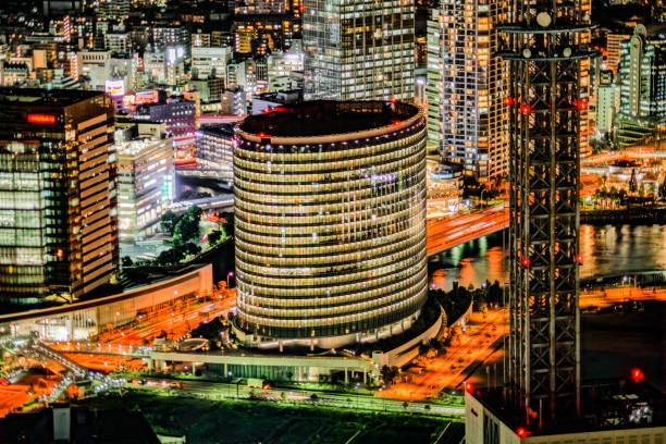 Night view. Shooting Location: Yokohama-city kanagawa prefecture