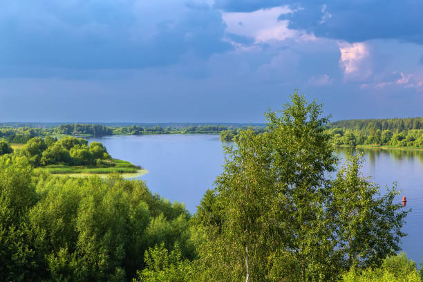 istock Landscape with Volga river, Russia 1434451689