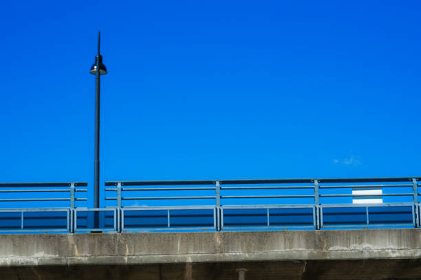 Yokohama cityscape and blue sky. Shooting Location: Yokohama-city kanagawa prefecture