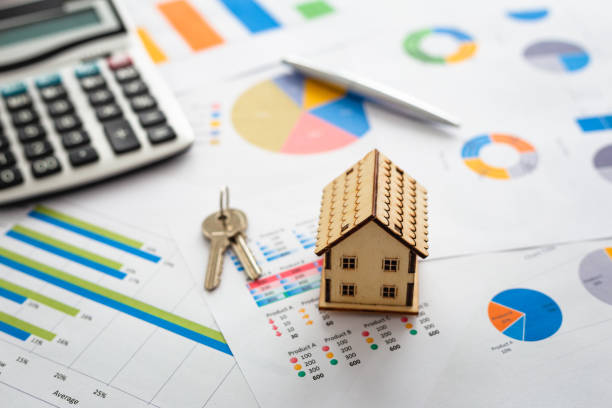 koncepcja rynku nieruchomości - real estate insurance deed mortgage document zdjęcia i obrazy z banku zdjęć
