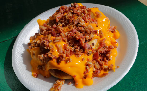 istock Pretzel with Bacon and Cheese 1434461294
