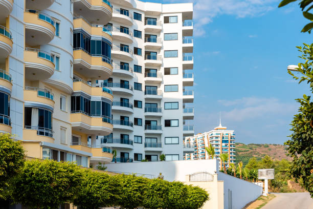 istock Modern apartment complex. Residential real estate in Turkey. 1434462320