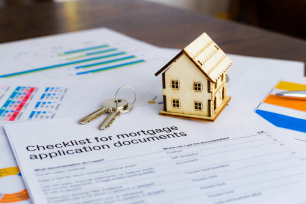 istock Real estate market and mortgage documents 1434464131
