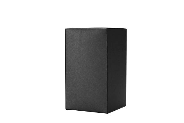 istock Craft unlabeled cardboard paper box presented on table. 1434471734