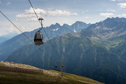 Ski Lifts in Mountains