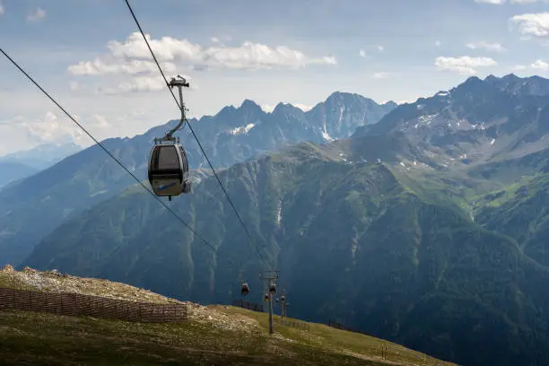 Photo of Ski Lifts in Mountains