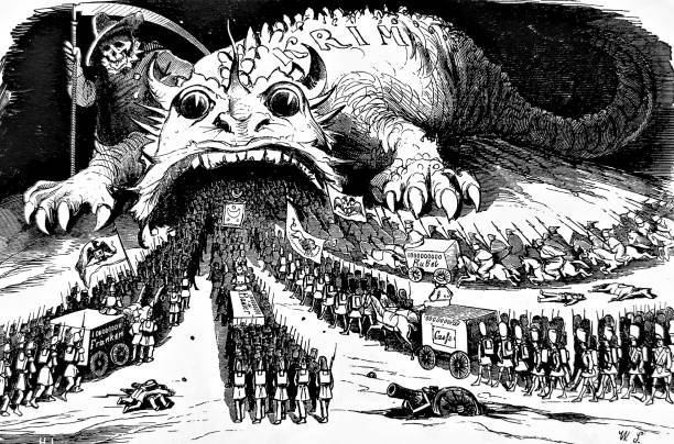 Illustration from 19th century.