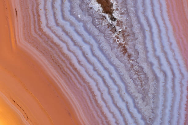 istock Abstract purple stone background marble shot, nature pattern 1434477696