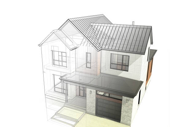 istock 3d model of a house 1434481525