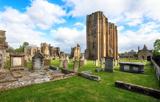 Scotland - Ruin of cathedral Elgin