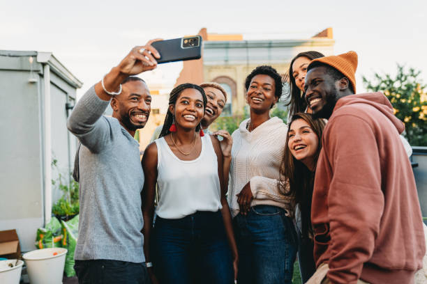 istock A group of people are taking a selfie together 1434485229