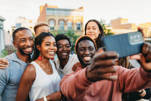 istock A group of people are taking a selfie together 1434485430