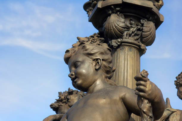 istock Sculpture on the Pont Alexandre 3 in Paris 1434489993