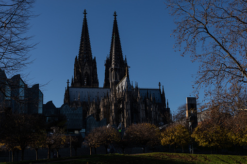 Cologne Cathedral in the historic center of Cologne